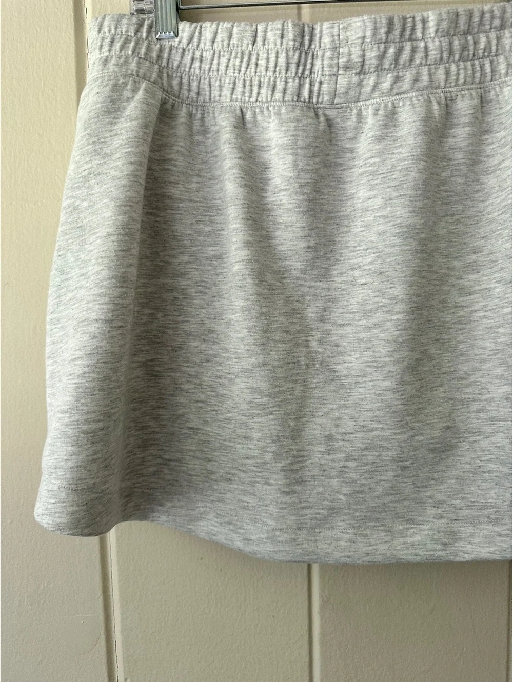 Yogalicious Scuba Zuri Skort with Pockets Light Gray Tennis Skirt Size XL